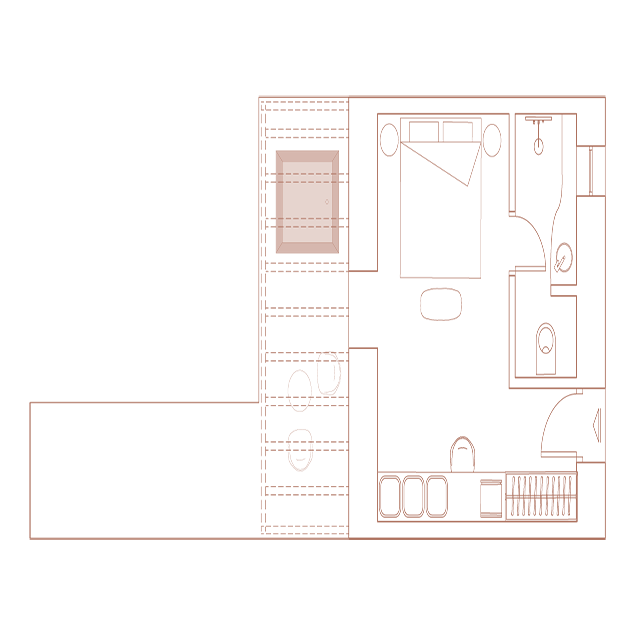 Delos Suite Layout